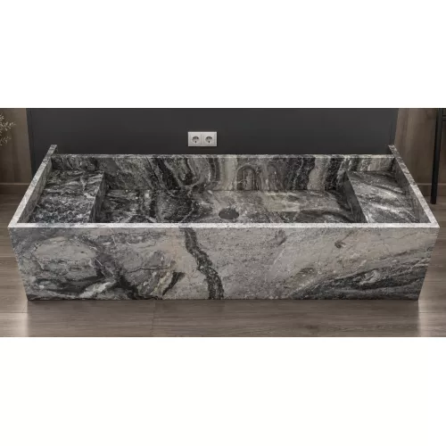 Раковина из мрамора Arabescato orobico grigio